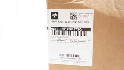 Medline URO170814TSQ Try Cauti Temp Sens 14Fr 10ml (x)- Box of 10